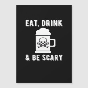 Eet, drink en wees eng Halloween-bier Vintage