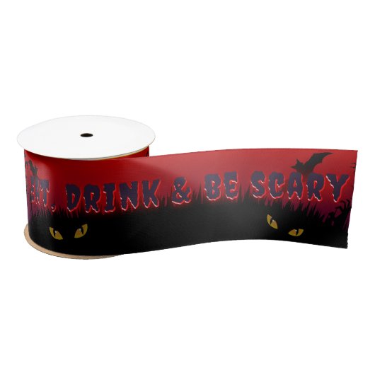 Eet, Drink en wees eng Halloween Lint (Spoel)
