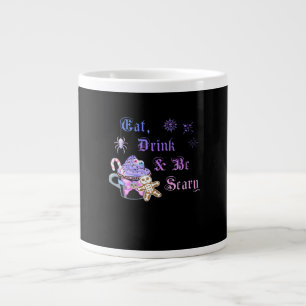Eet, drink en wees eng Hexmas Cool unieke stijl Extra Grote Beker