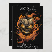 Eet, Drink en Wees eng! Kaart (Voorkant / Achterkant)