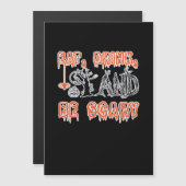 Eet, drink en wees eng klassiek creatief casual (Voorkant / Achterkant)