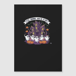 Eet, drink en wees eng klassiek grappig retro