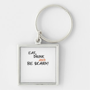 Eet, Drink En Wees Eng Klassiek Retro Sleutelhanger