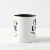 Eet Drink en wees eng pompoen Halloween Mok (Midden)