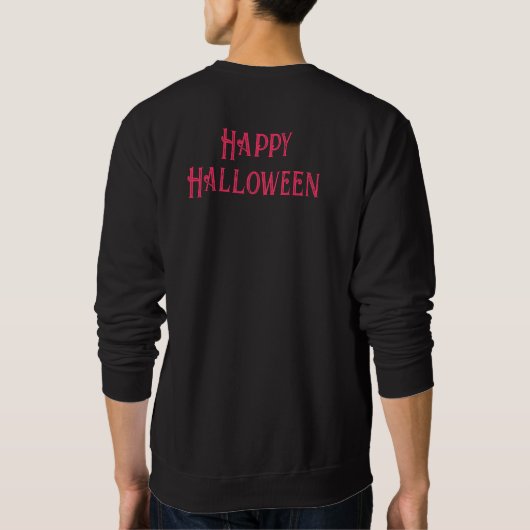 Eet, Drink en wees enge Halloween cocktails Trui (Achterkant)