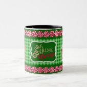 Eet, Drink en wees Merry Green Gingerbrood Mok (Center)