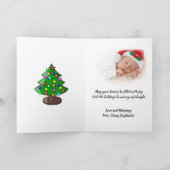 Eet, Drink en wees Merry, kerstfeestdag, ZSSPG Feestdagen Kaart (Binnen)