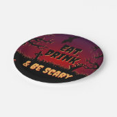 Eet, Drink en wees schitterend Bord van halloween  (Gekanteld)