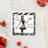 "Eet, Drink en wees verbluffend!" Servetten (Insitu)