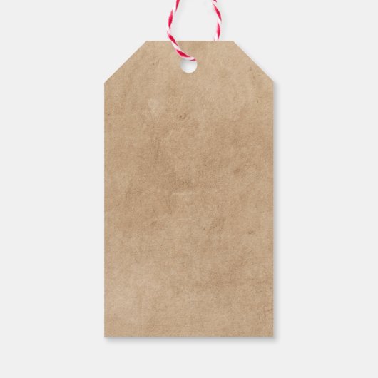 Eet Drink en wees vrolijk. Cadeaulabel (Achterkant)