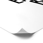 Eet Drink en wees vrolijk grappig Veggie Pun Poster (Hoek)