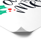 Eet Drink en wees vrolijk ontwerp Poster (Hoek)