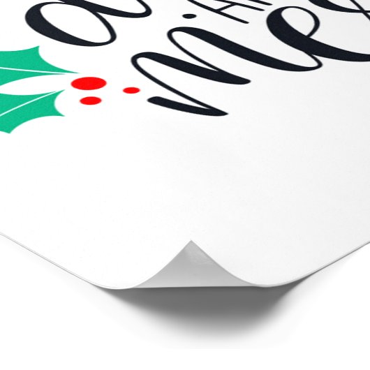 Eet Drink en wees vrolijk ontwerp Poster (Hoek)