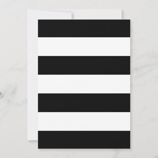 Eet, drink en wees vrolijk vrijgezellen uitnodigin kaart (Achterkant)