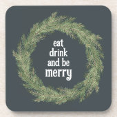 Eet, Drink en wees vrolijke Onderzetters (Voorkant)