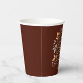 Eet Drink Geef Bedankt Thanksgiving Party Papieren Papieren Bekers (Rechts)