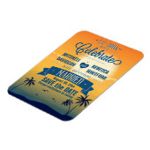 Eet Drink n Vier Zomer Zonsondergang Bewaar de Dat Magneet (Linkerzijde)