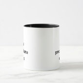 Eet Drink uitstellen herhalen Mok (Midden)