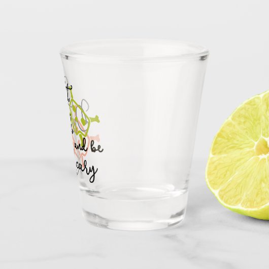 Eet, Drink & Wees Eng Shot Glass Shot Glas (Rechts)