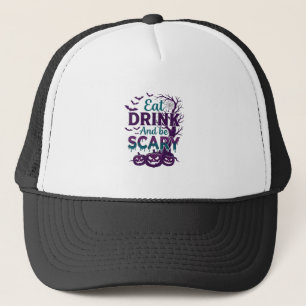 Eet Drink Wordt Schrik Halloween Griezeltje Boom P Trucker Pet