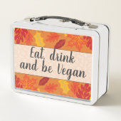 Eet-drink zijn veganherfstkleuren van omgevallen b (Achterkant)