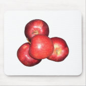 Eet een appel en ga naar bed muismat (Voorkant)