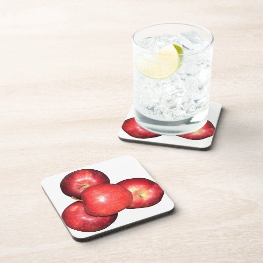 Eet een appel en ga naar bed onderzetter (Rechterzijde)