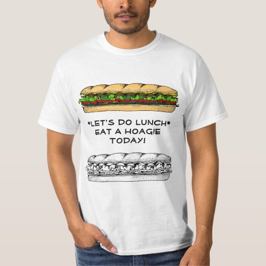 Eet een Hoagie Day T-shirt (Voorkant)
