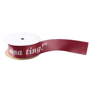 "Eet een lilla summa!"  Satin Ribbon Lint