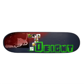 Eet geen kat in half skateboard