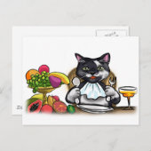 Eet Gezonde Maaltijd Briefkaart (Voorkant / Achterkant)