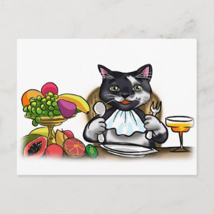 Eet Gezonde Maaltijd Briefkaart