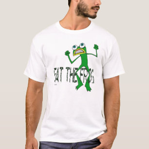 Eet het T-shirt met kikker