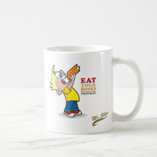 Eet je boeken koffiemok