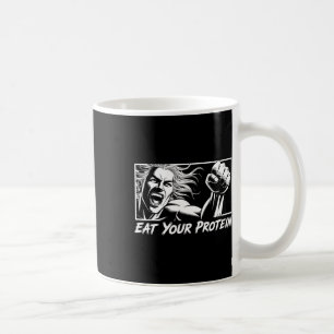 Eet Je Eiwit Anime Gym Manga Bodybuilding Fitn Koffiemok