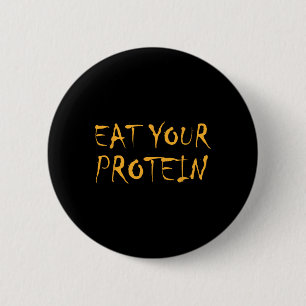 Eet Je Eiwit Eiwit Spieropbouw Fitness B Ronde Button 5,7 Cm