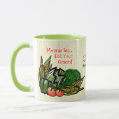 Eet je Groenen! (Gepersonaliseerde mok) Mok (Links)