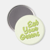 Eet je groenen magneet (Voorkant / Achterkant)