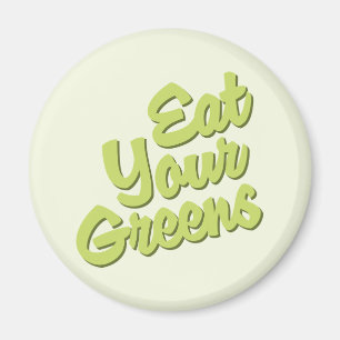Eet je groenen magneet