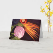 Eet je groenten #2 kaart (Gele Bloem)