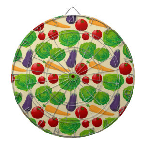 Eet je groenten dartbord