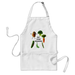 Eet je groenten standaard schort