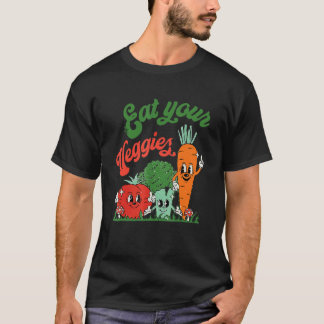 Eet je groenten Vegan T-shirt