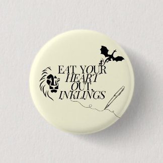 Eet je hart uit, Inklings Ronde Button 3,2 Cm