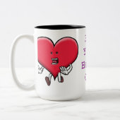 Eet je hart uit - Mok Zombie (Links)