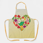 Eet je Veggies! Apron Schort (Voorkant)