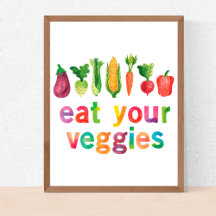 Eet je Veggies regenboogkleuren gezonde kind