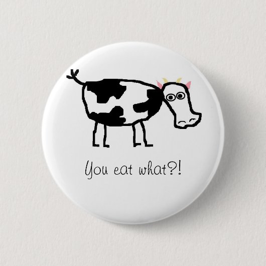 Eet je wat? ronde button 5,7 cm (Voorkant)