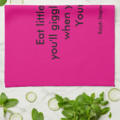 Eet klein theedoek (Gevouwen)