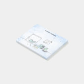 Eet, lees, herhaal Boek Lover Post-it Nota's Post-it® Notes (Schuin)